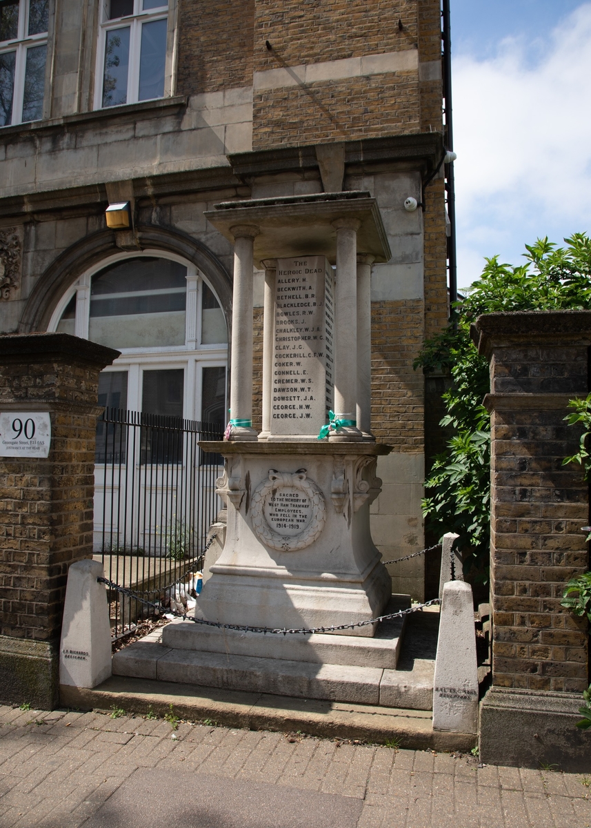 West Ham Corporation Tramways War Memorial