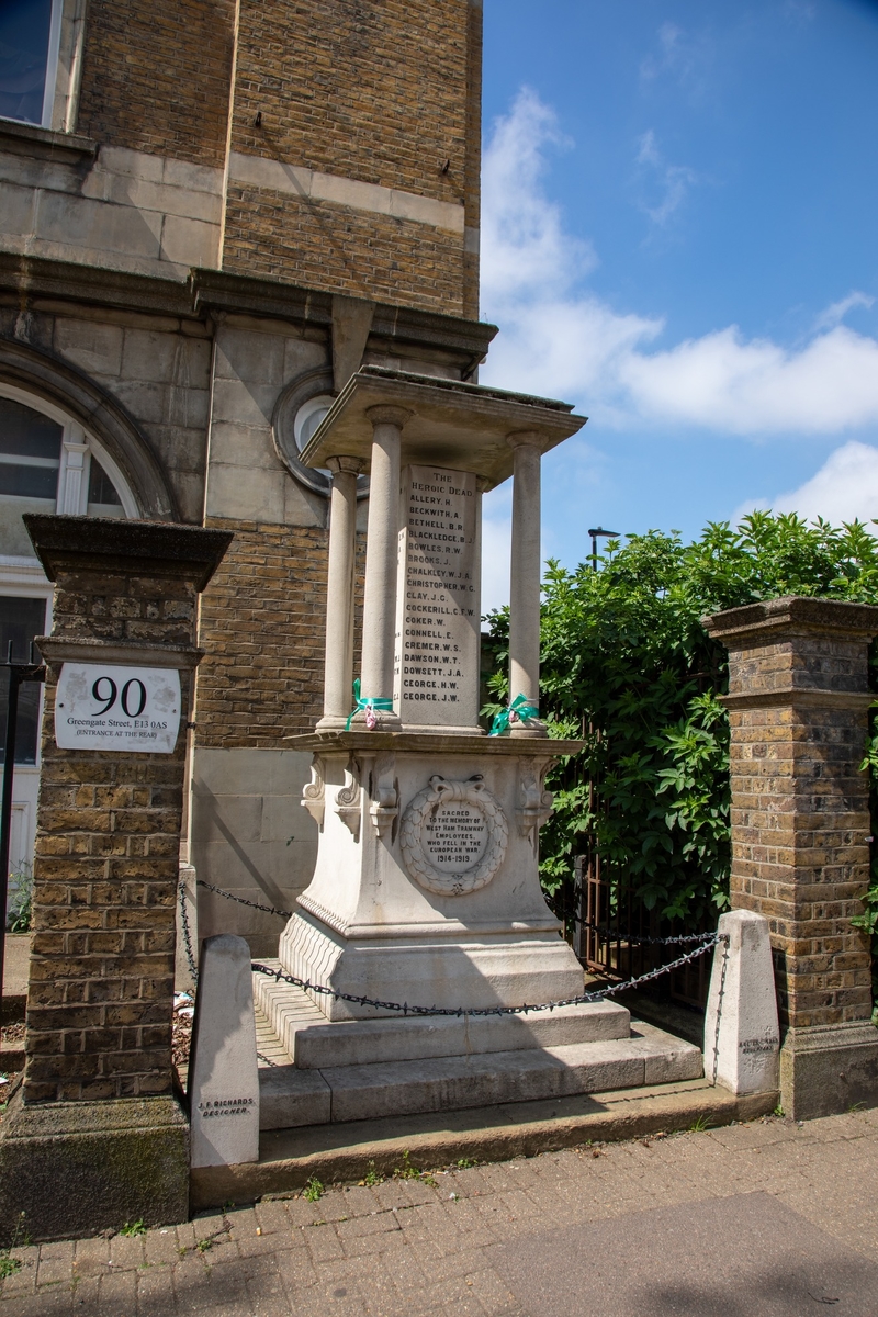 West Ham Corporation Tramways War Memorial