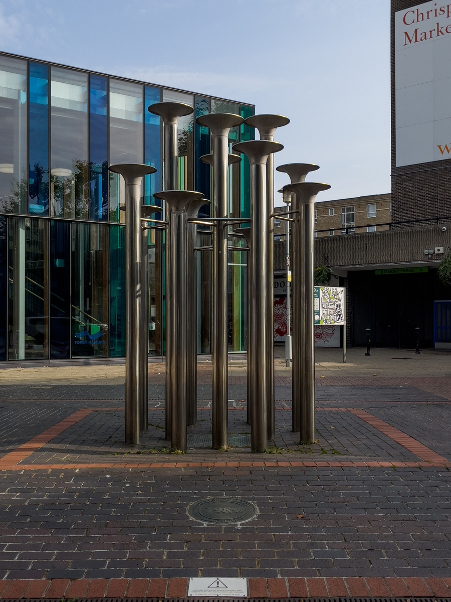 Chrisp Street Market Fountain | Art UK