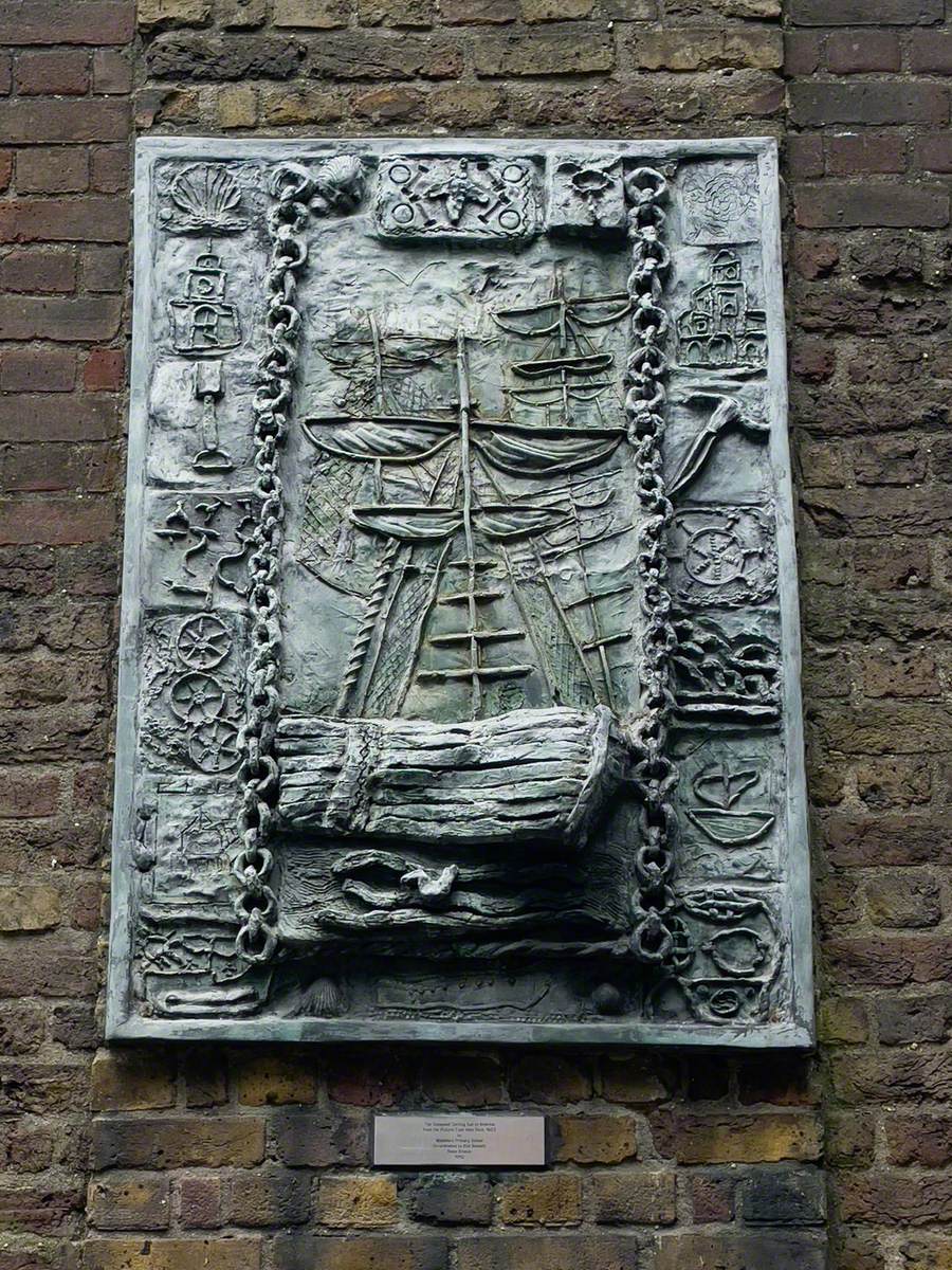 East India Dock History Reliefs