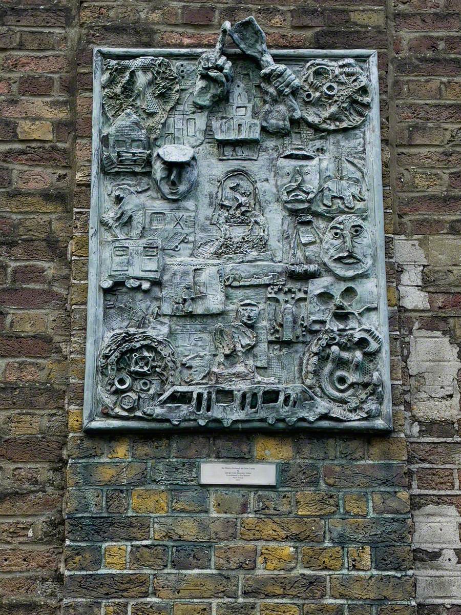 East India Dock History Reliefs