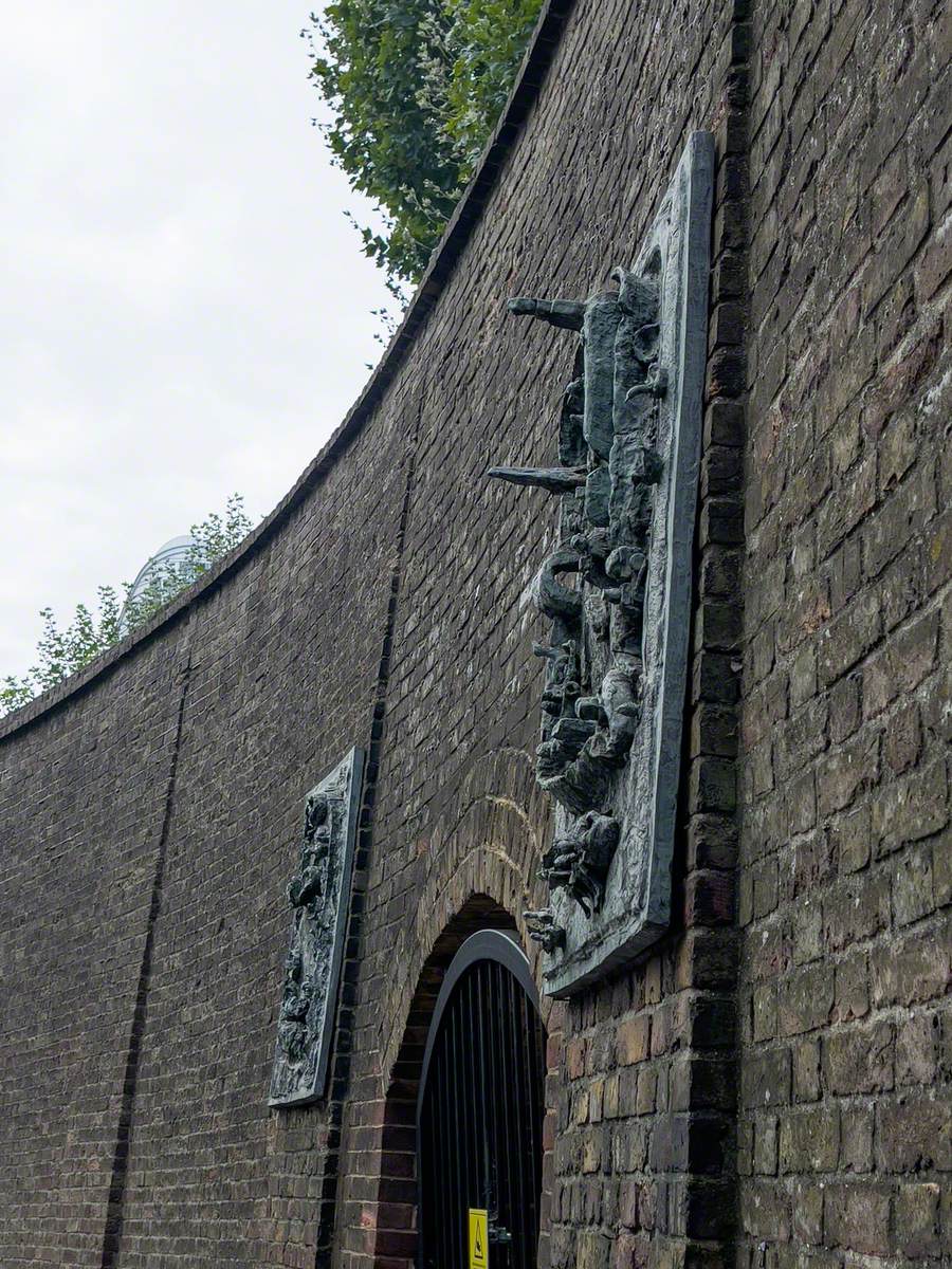 East India Dock History Reliefs