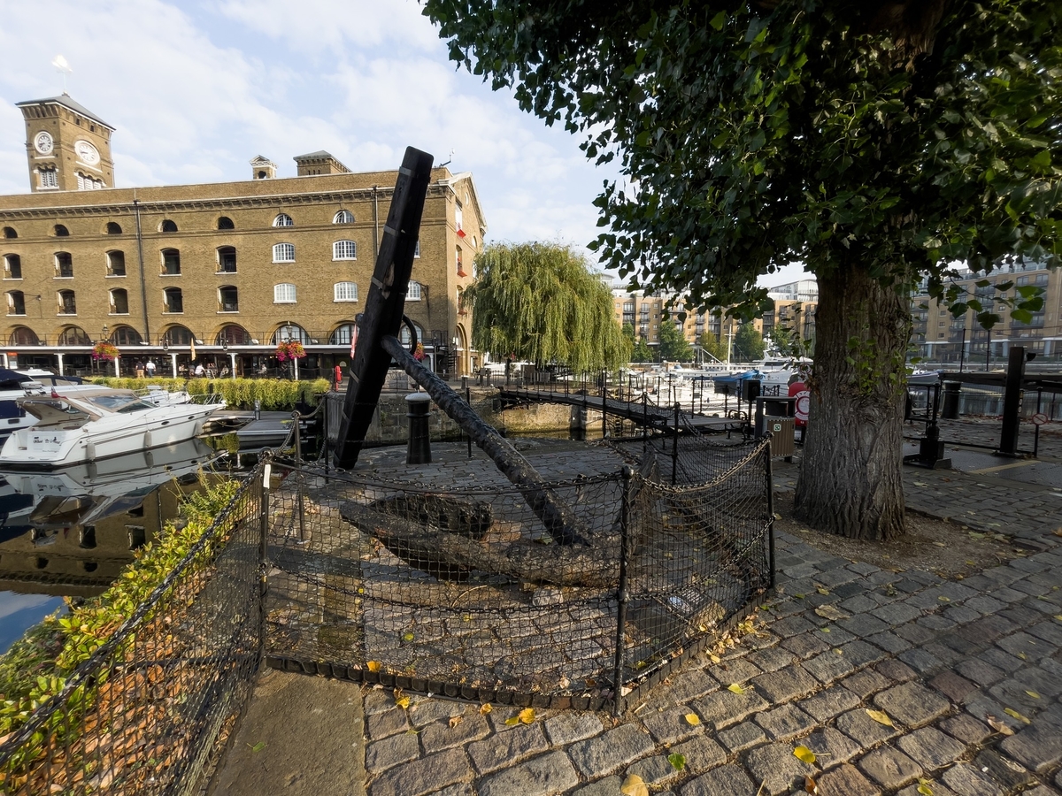 Anchor of the 'Amsterdam'