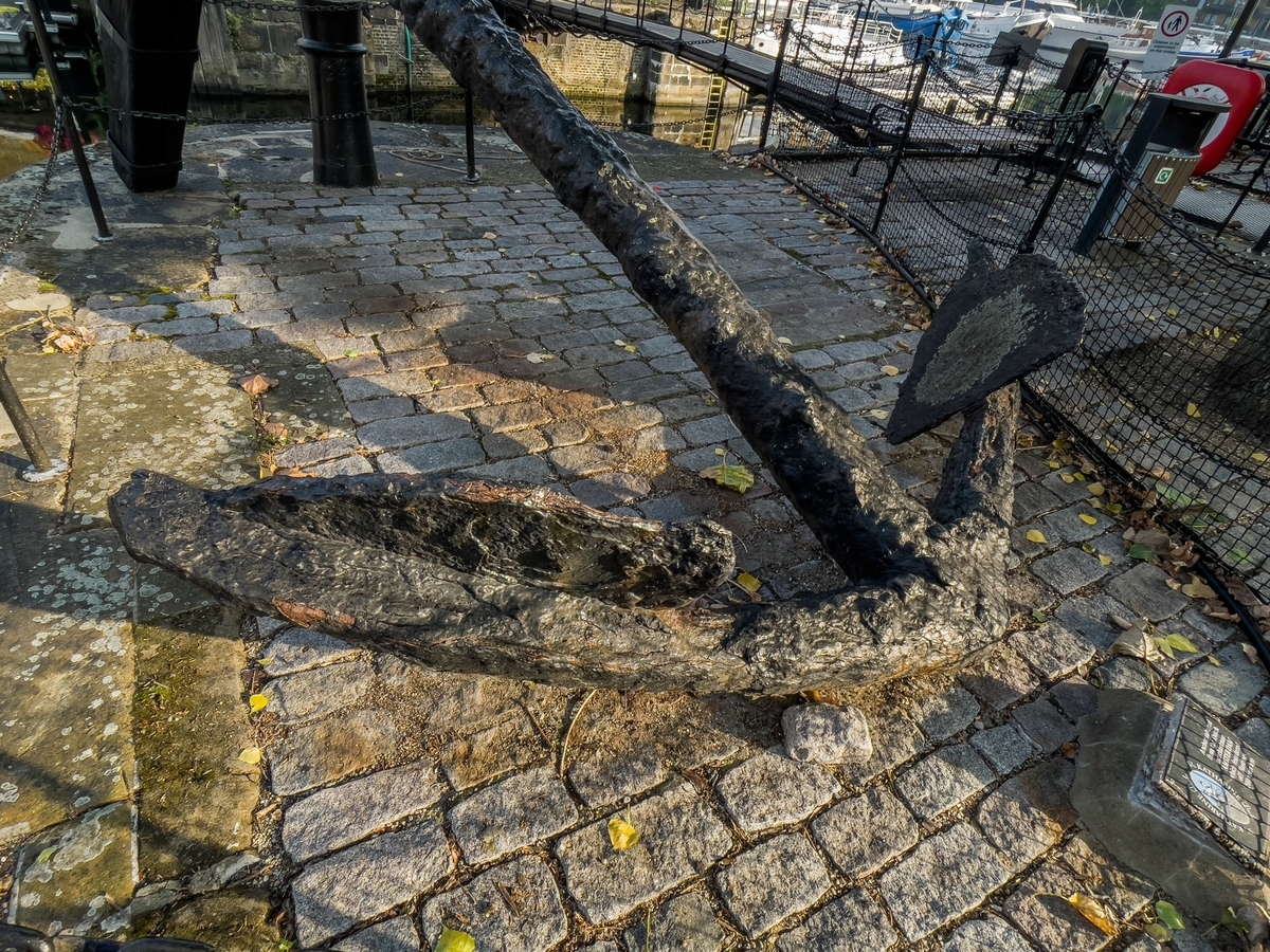 Anchor of the 'Amsterdam'