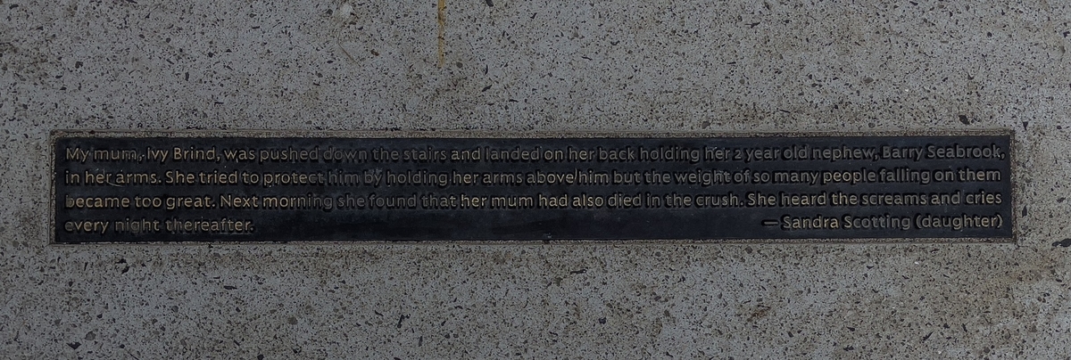 Stairway to Heaven (The Bethnal Green Tube Disaster Memorial)