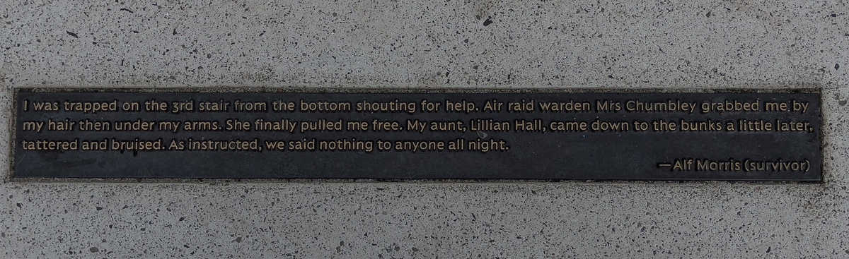 Stairway to Heaven (The Bethnal Green Tube Disaster Memorial)