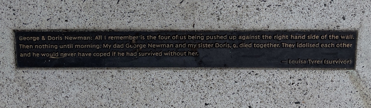 Stairway to Heaven (The Bethnal Green Tube Disaster Memorial)