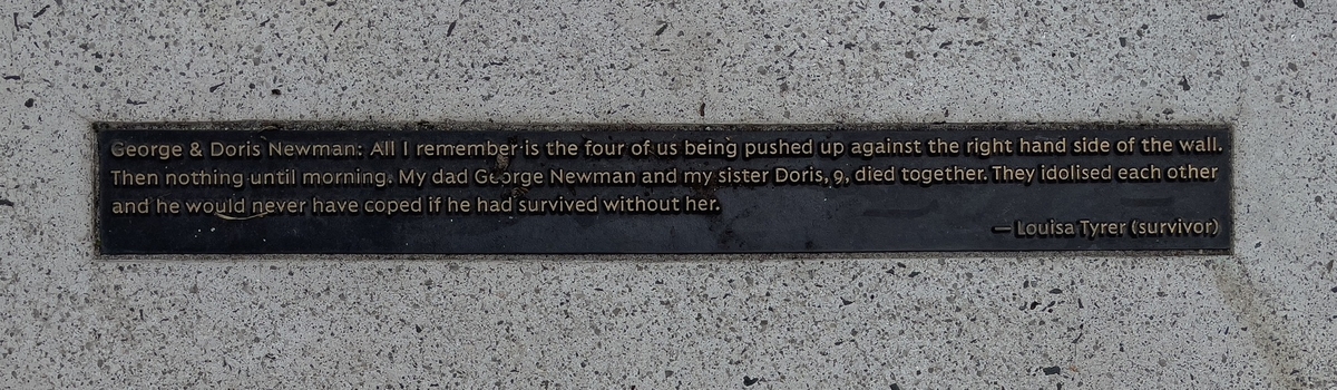 Stairway to Heaven (The Bethnal Green Tube Disaster Memorial)