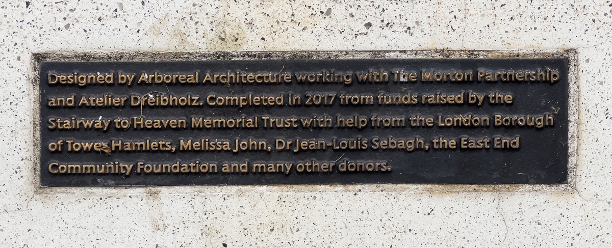 Stairway to Heaven (The Bethnal Green Tube Disaster Memorial)