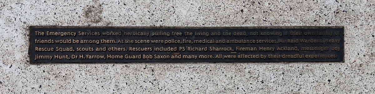 Stairway to Heaven (The Bethnal Green Tube Disaster Memorial)