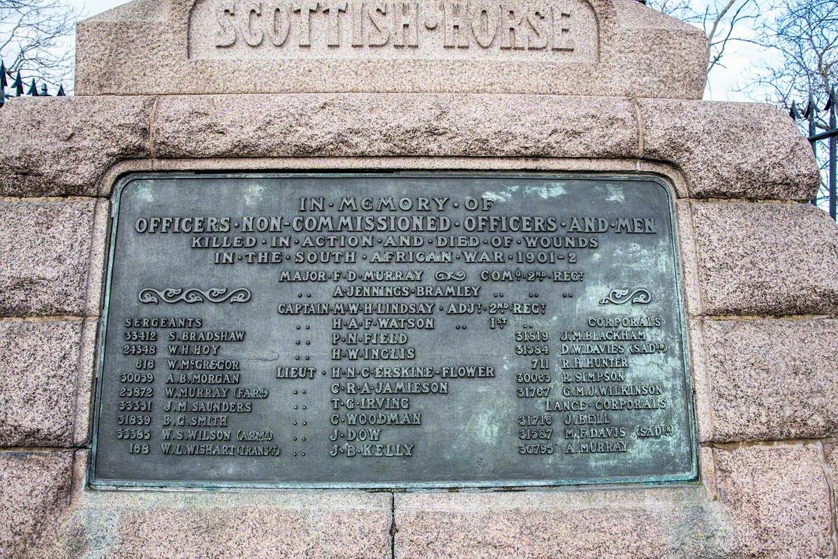 Scottish Horse Boer War Memorial