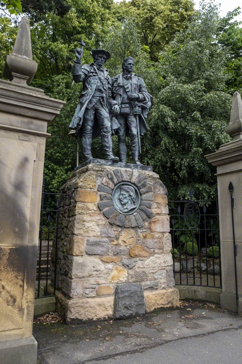 Memorial to Robert Louis Stevenson (1850–1894)