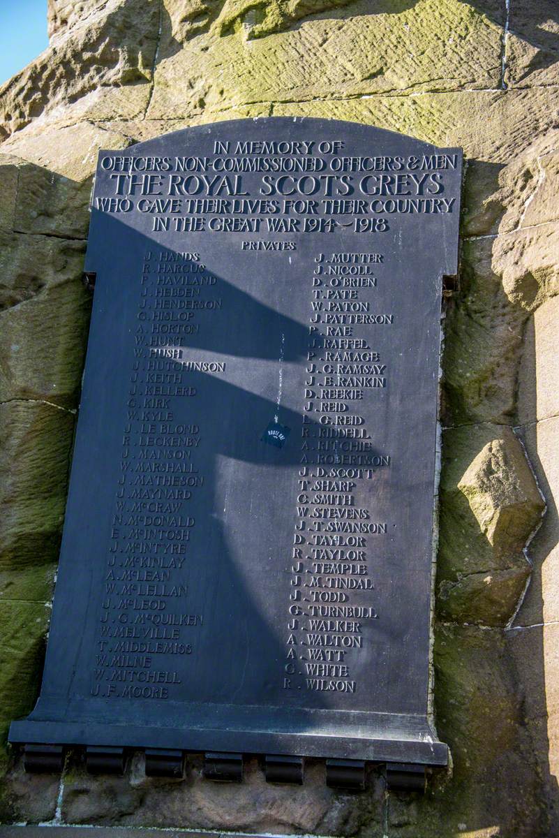 Royal Scots Greys Memorial