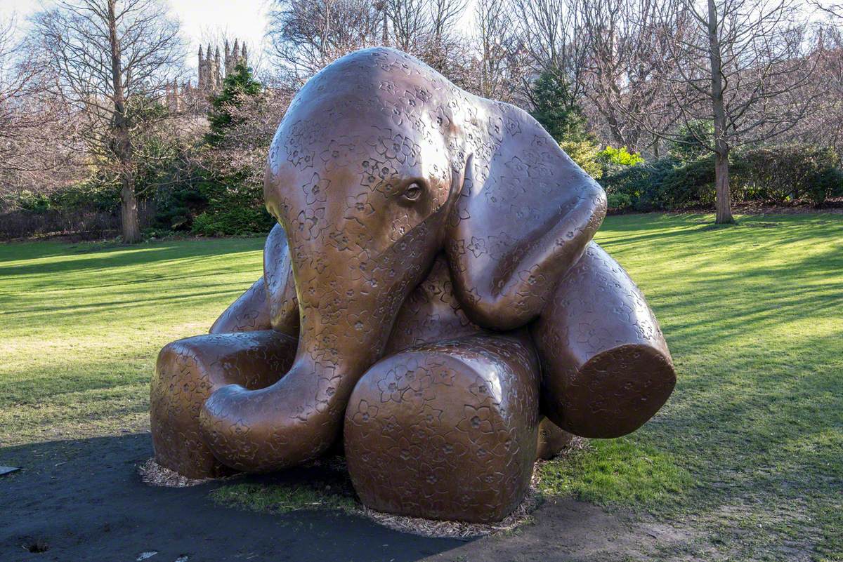Lulla-Bye (Elephant Sculpture)