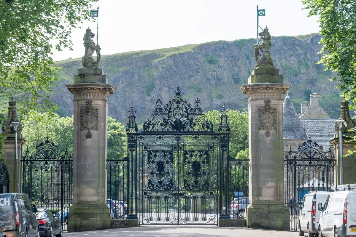 Palace of Holyroodhouse Gates Art UK