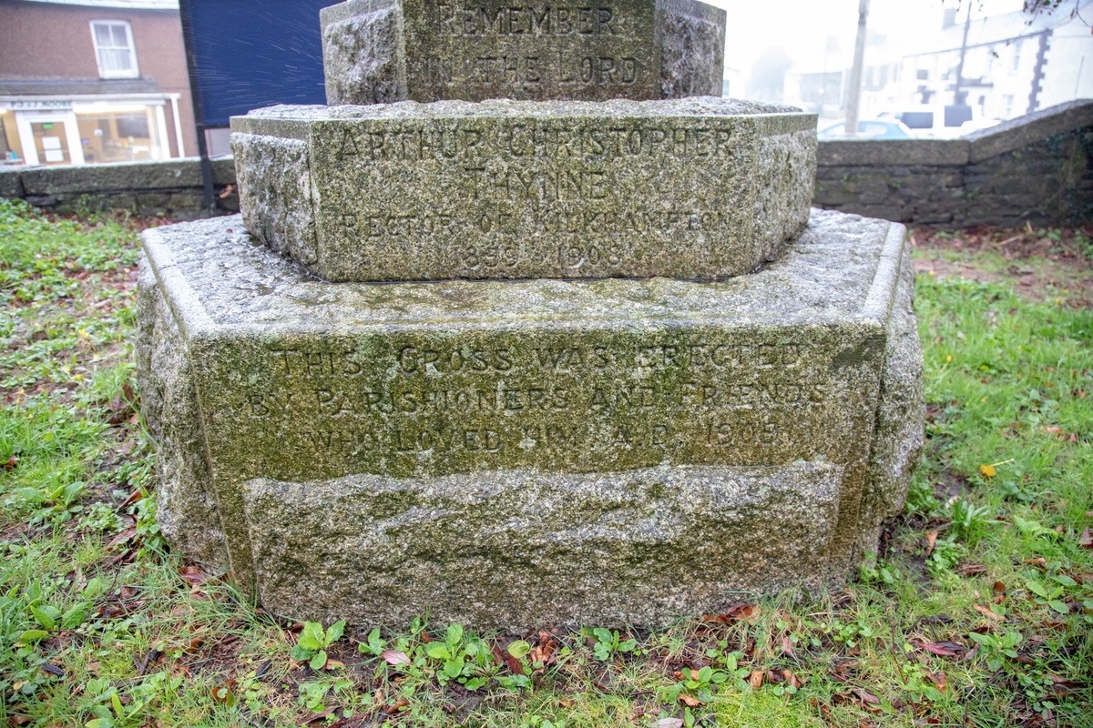 Memorial to Arthur Christopher Thynne (1859–1908), Rector of Kilkhampton