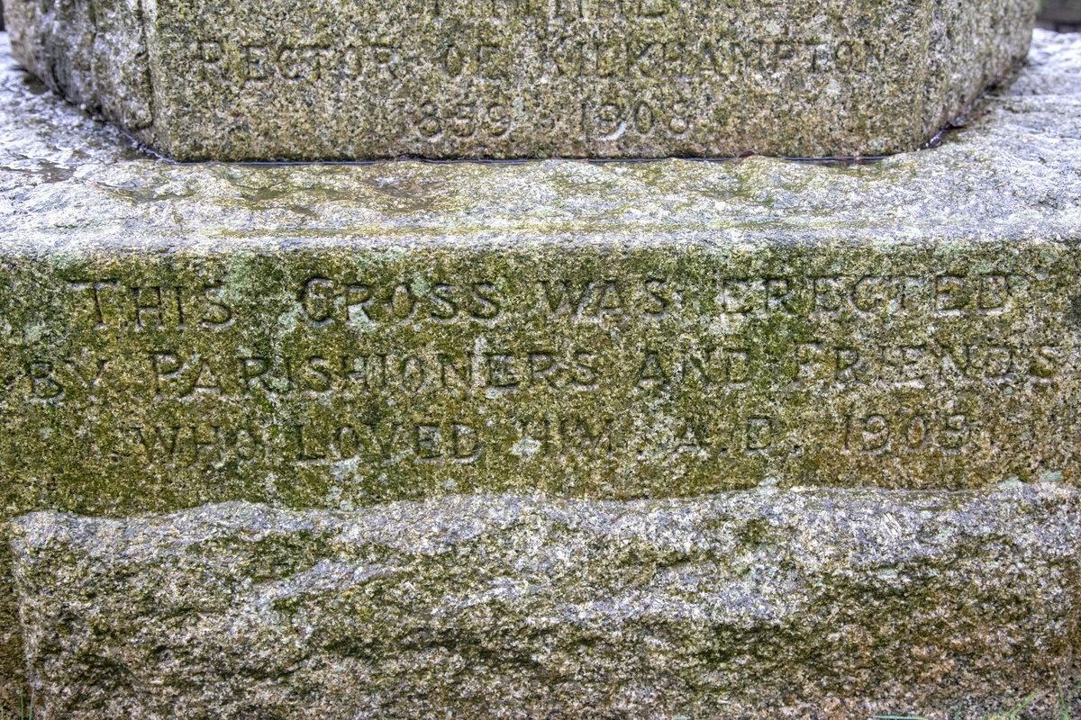 Memorial to Arthur Christopher Thynne (1859–1908), Rector of Kilkhampton