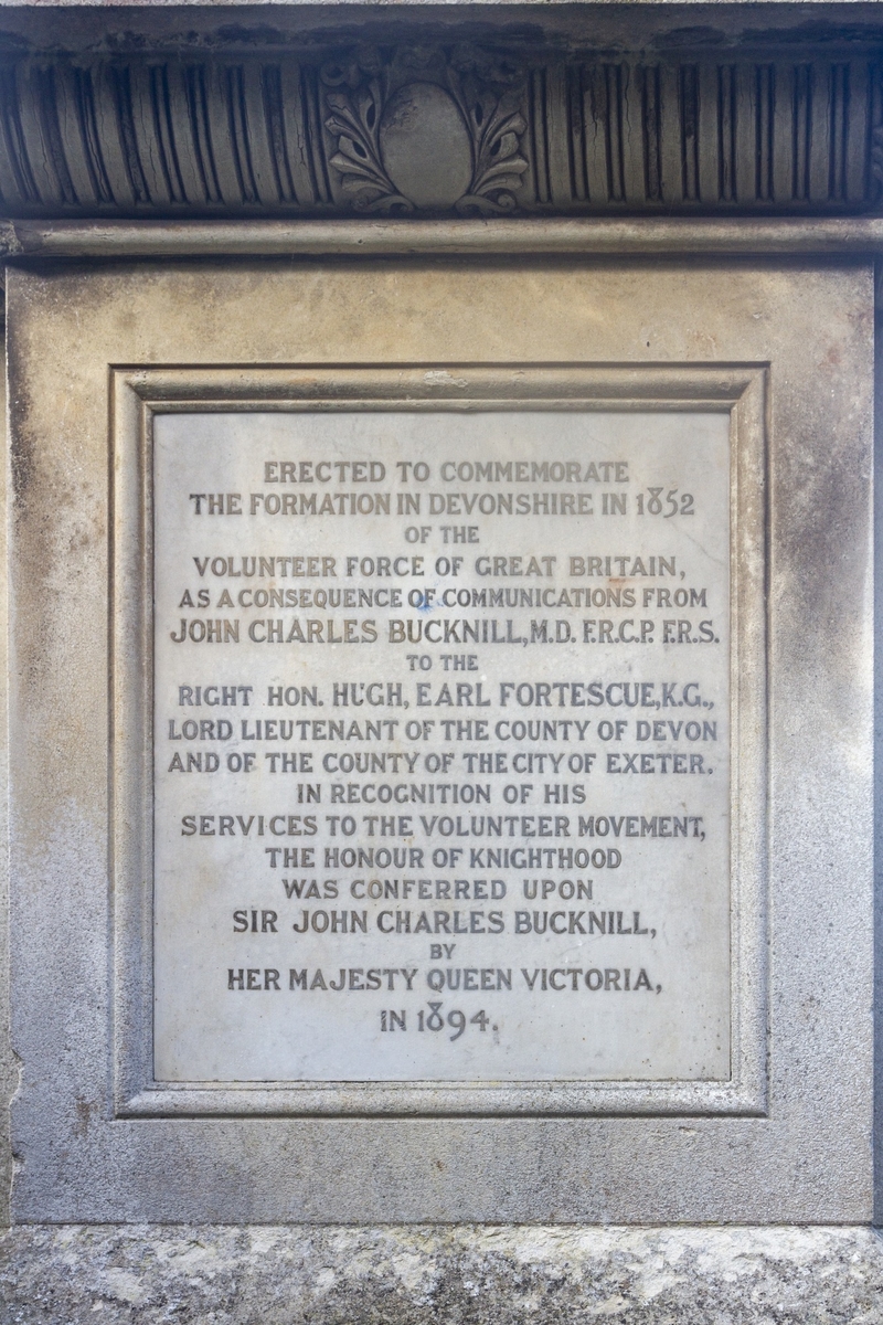 The Devonshire Volunteers' Memorial