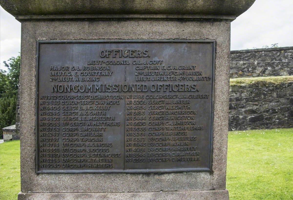 Princess Louise's Argyll and Sutherland Highlanders South African War Memorial