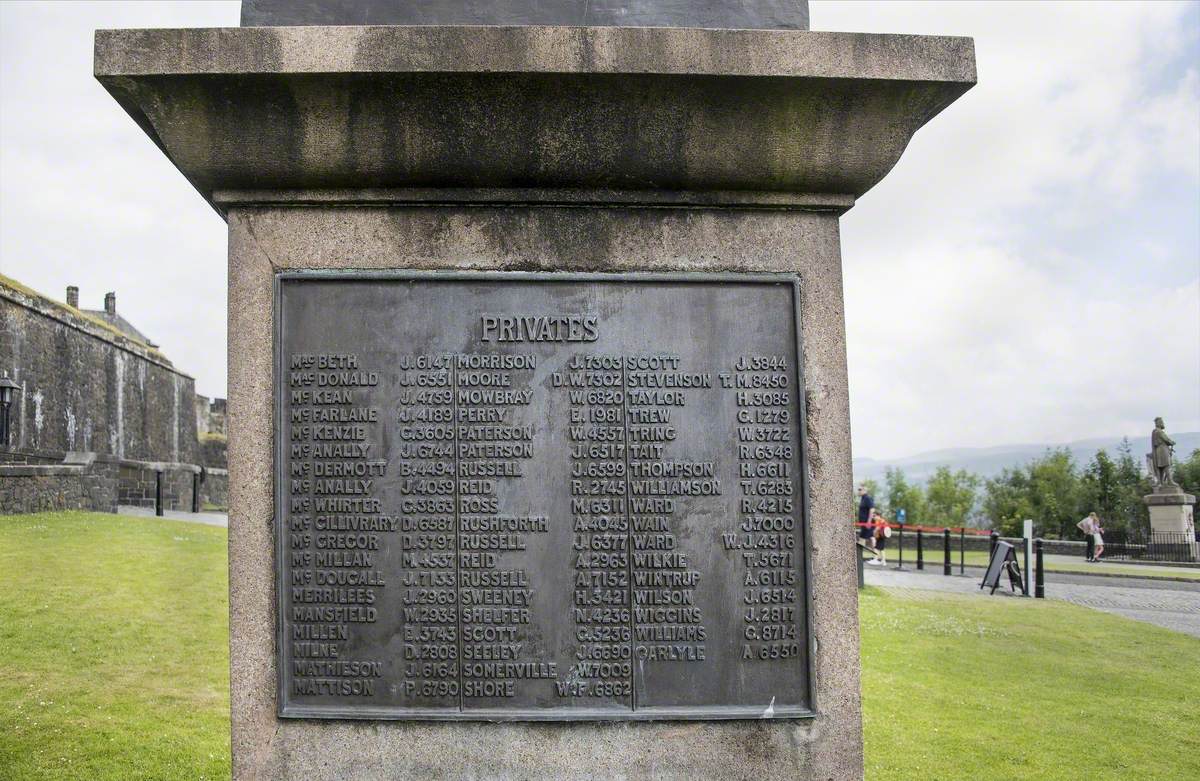 Princess Louise's Argyll and Sutherland Highlanders South African War Memorial