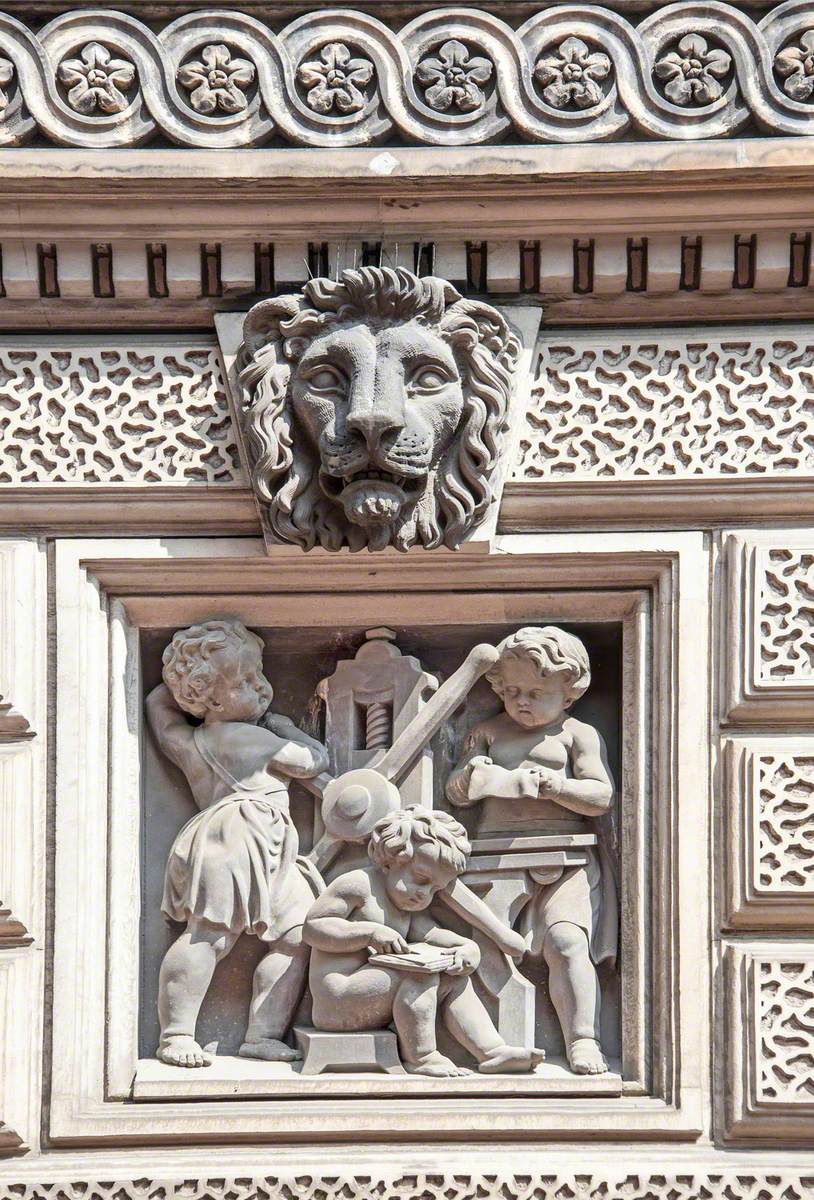 Narrative and Allegorical Reliefs of Children and Associated Decorative Carving