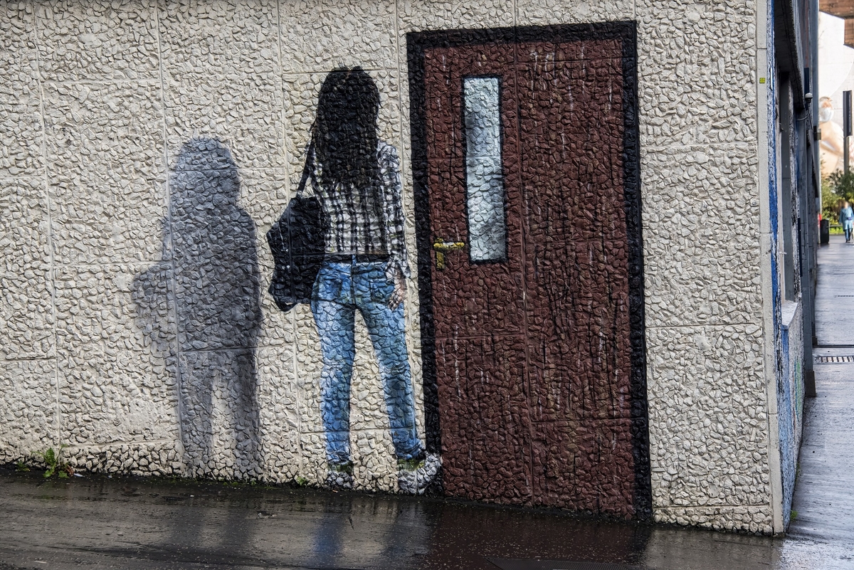 Strathclyde University Wonderwall Mural