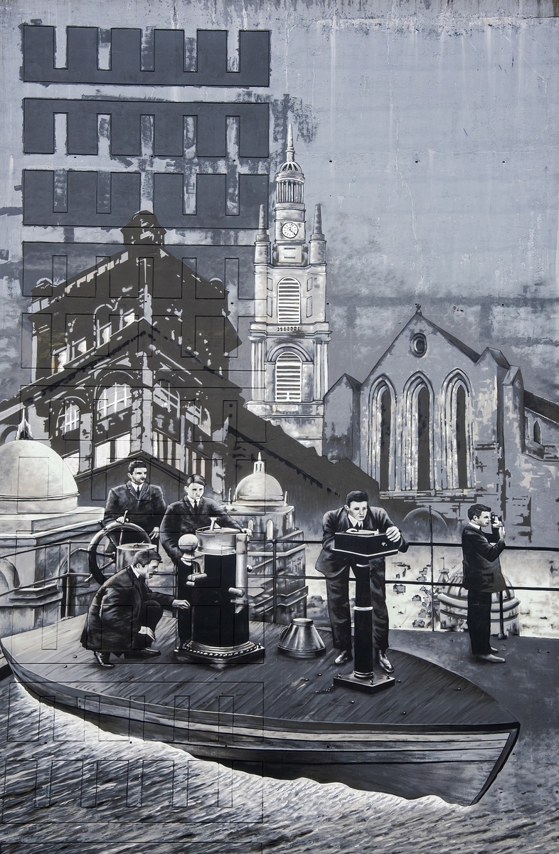 Strathclyde University Wonderwall Mural