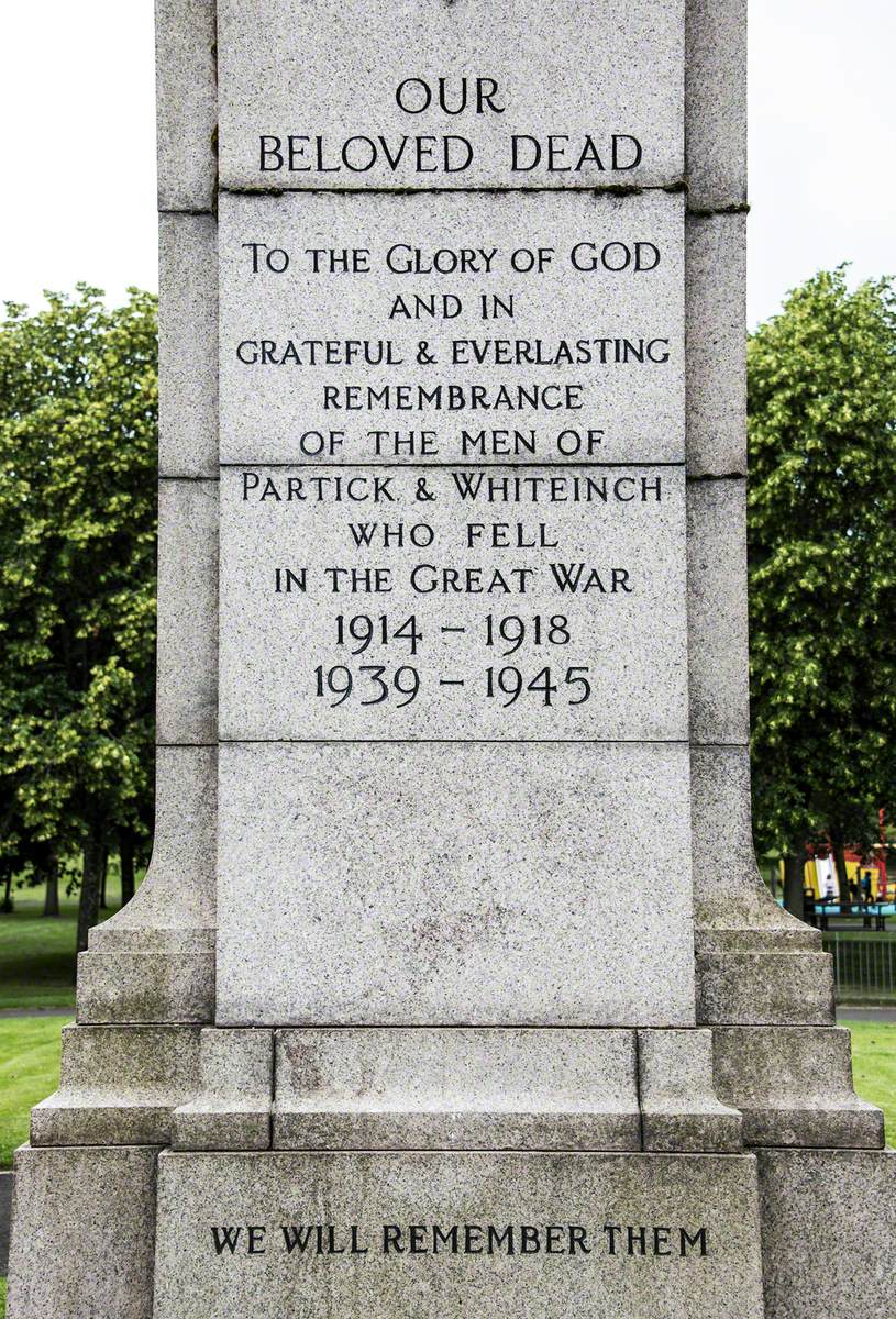 Partick and Whiteinch War Memorial