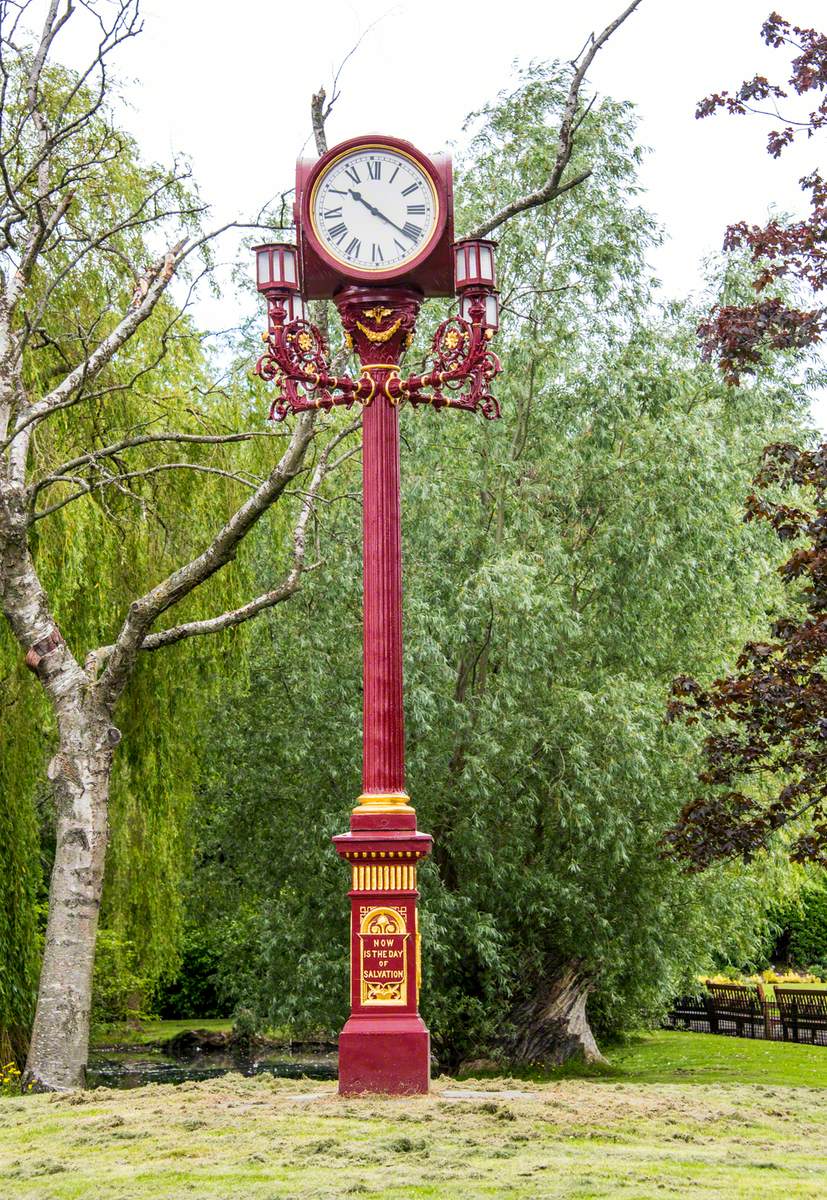 Lampost Clock/Oswald Clock Tower Art UK