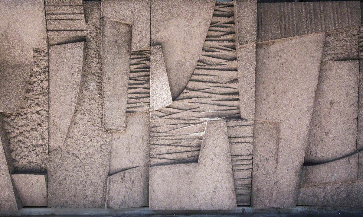 Abstract Wall Relief Art UK
