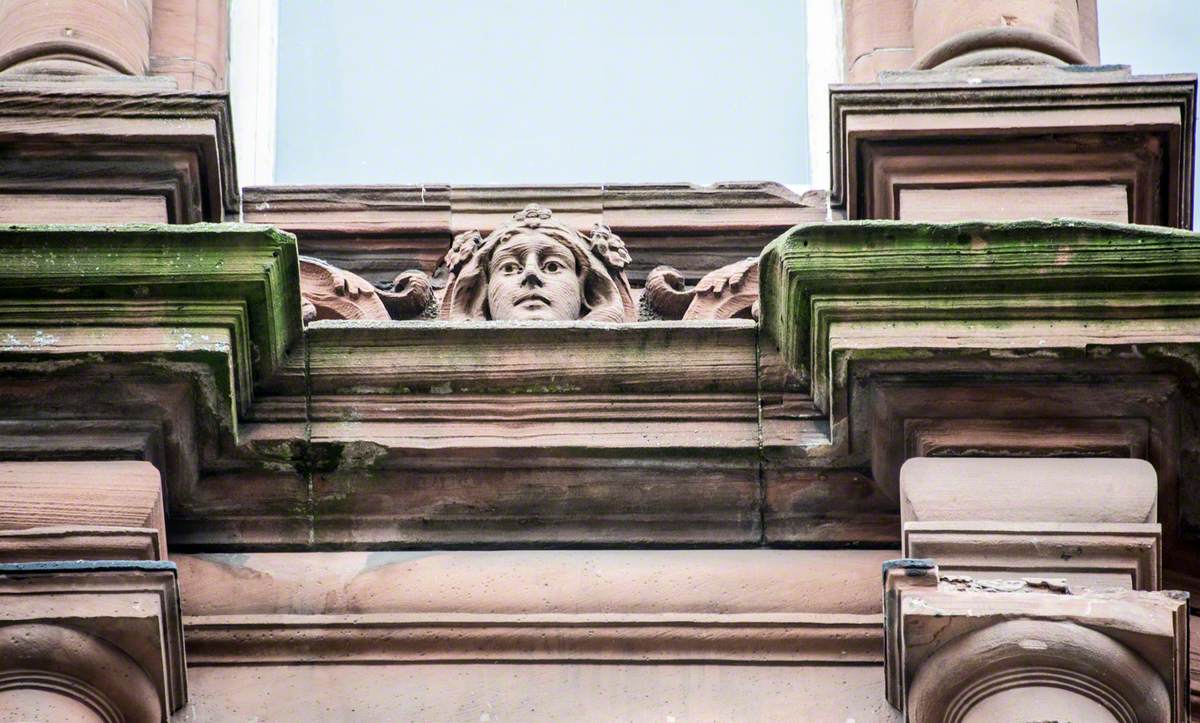 High Relief Heads and Associated Decorative Sculpture