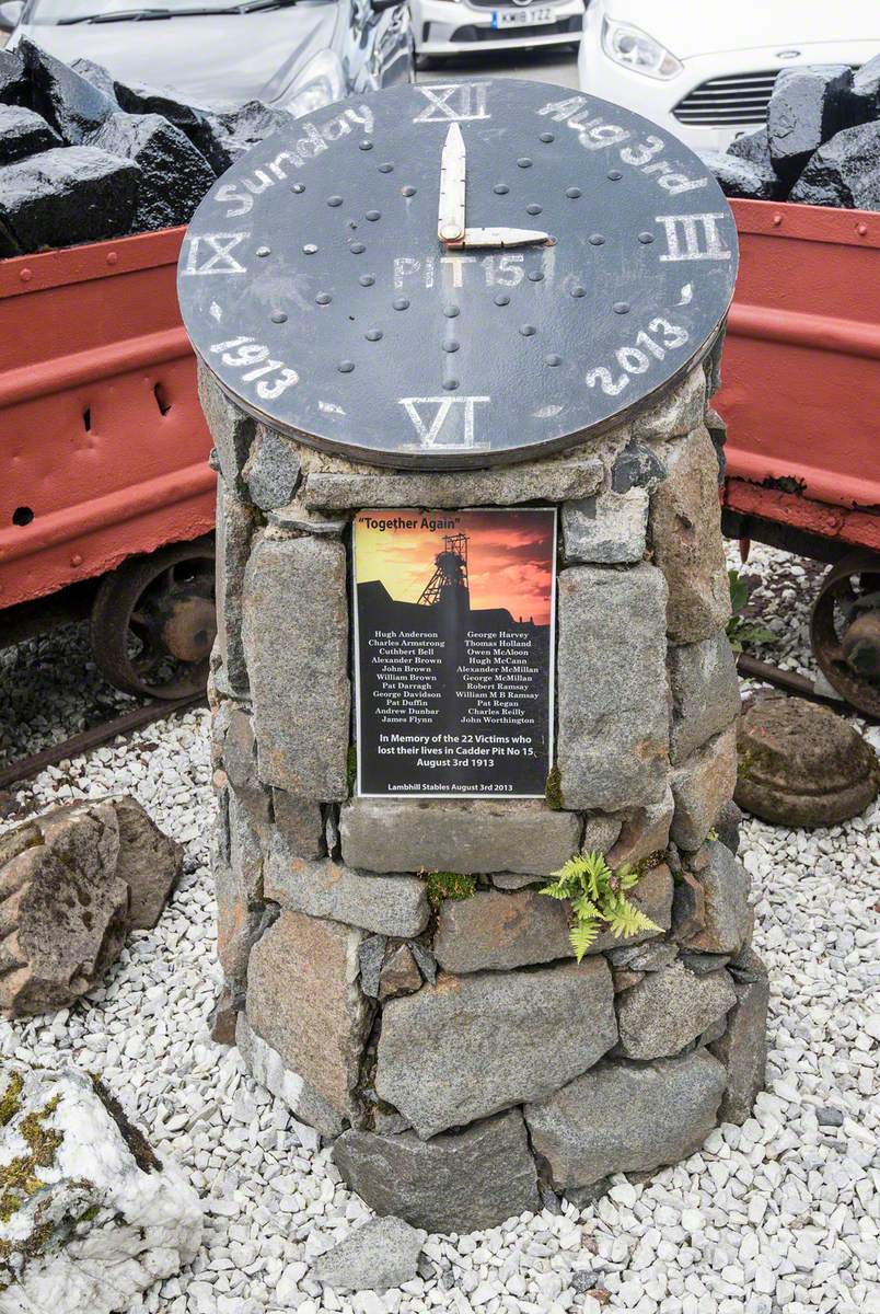 Cadder Pit Disaster Memorial Art UK