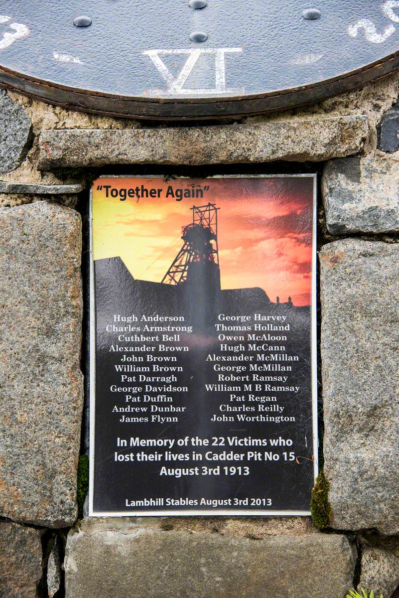 Cadder Pit Disaster Memorial Art UK