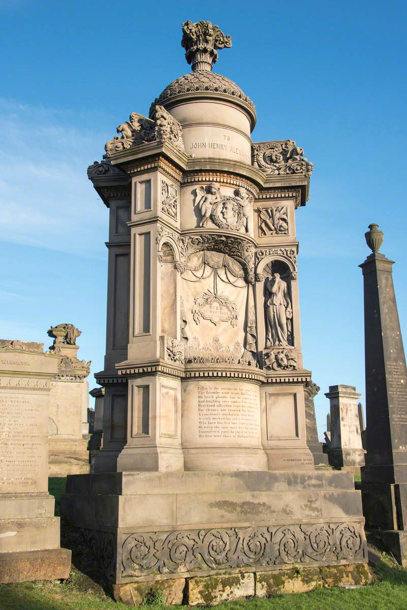 Memorial to John Henry Alexander (d.1851)