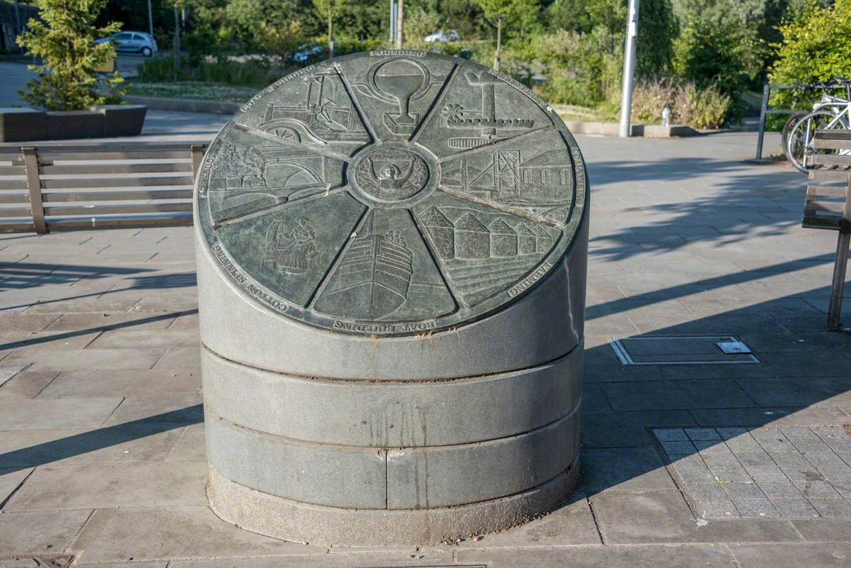 Millennium Sculpture of Former Industries in Kirkintilloch