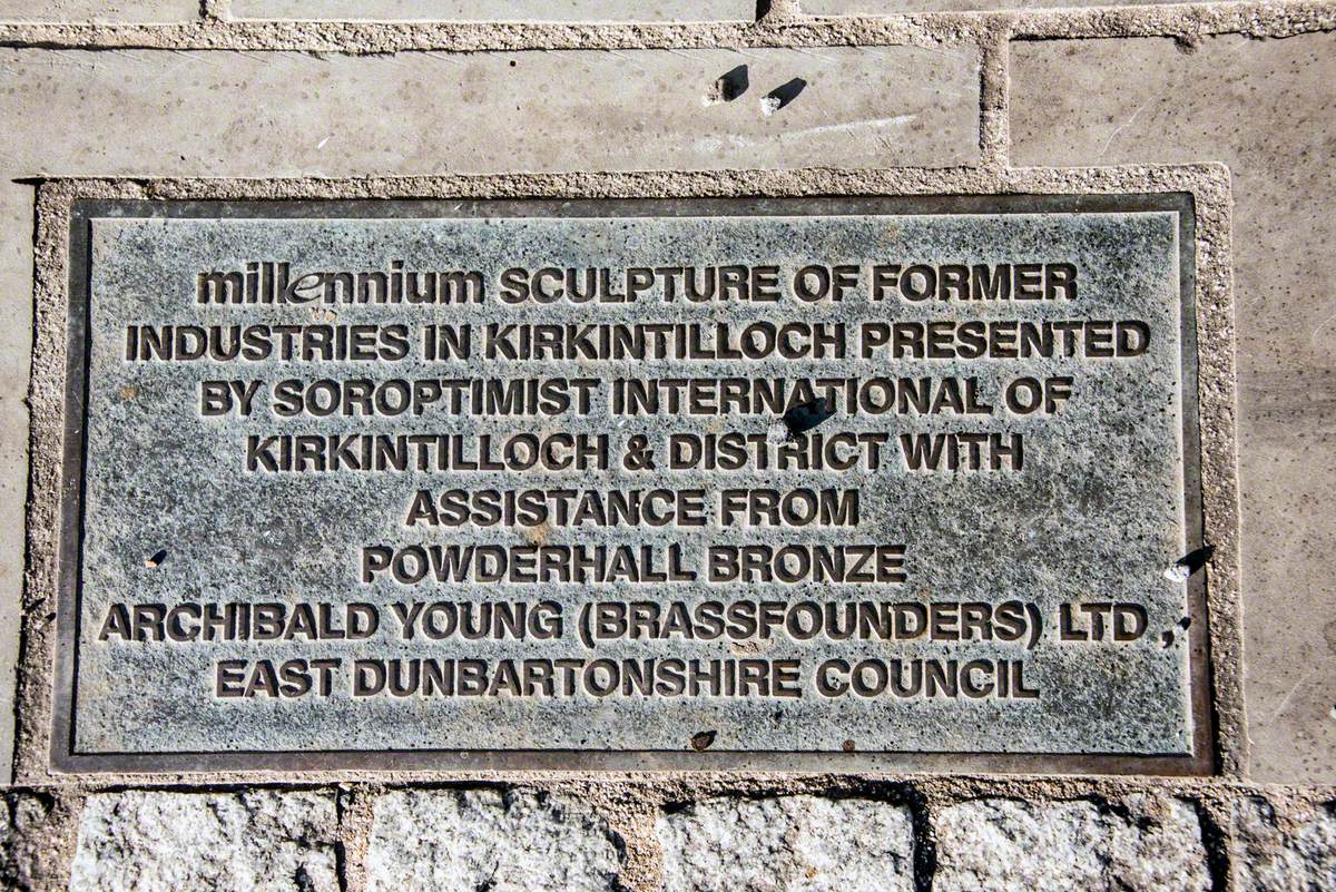 Millennium Sculpture of Former Industries in Kirkintilloch