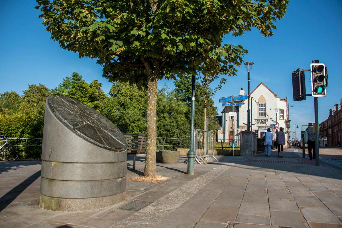 Millennium Sculpture of Former Industries in Kirkintilloch