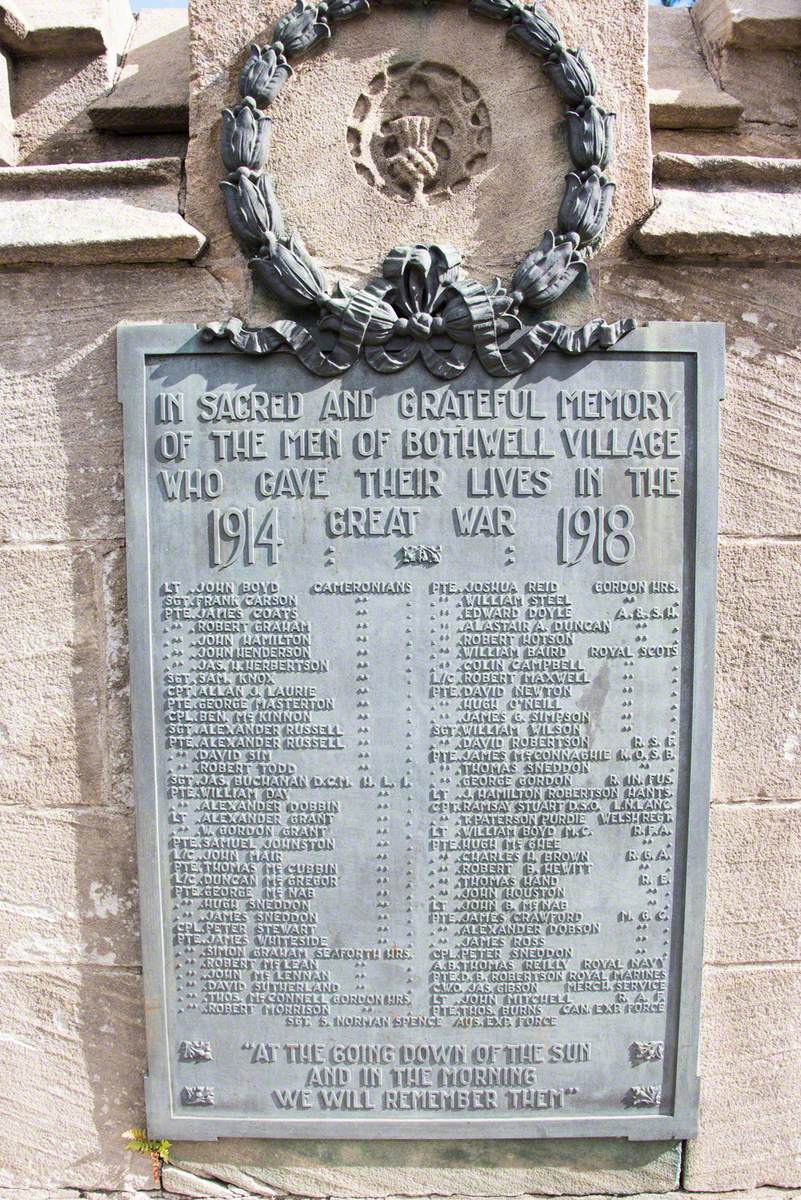 Bothwell War Memorial