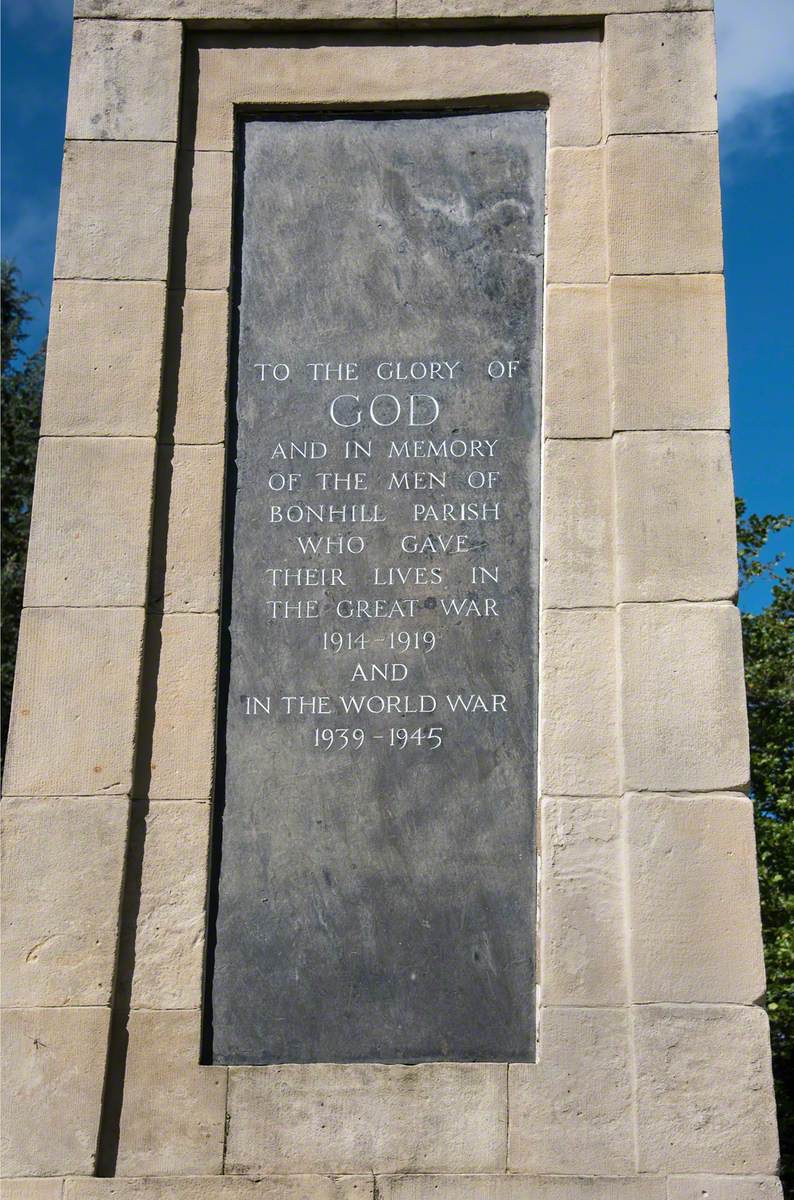 Bonhill Parish and Vale of Leven War Memorial