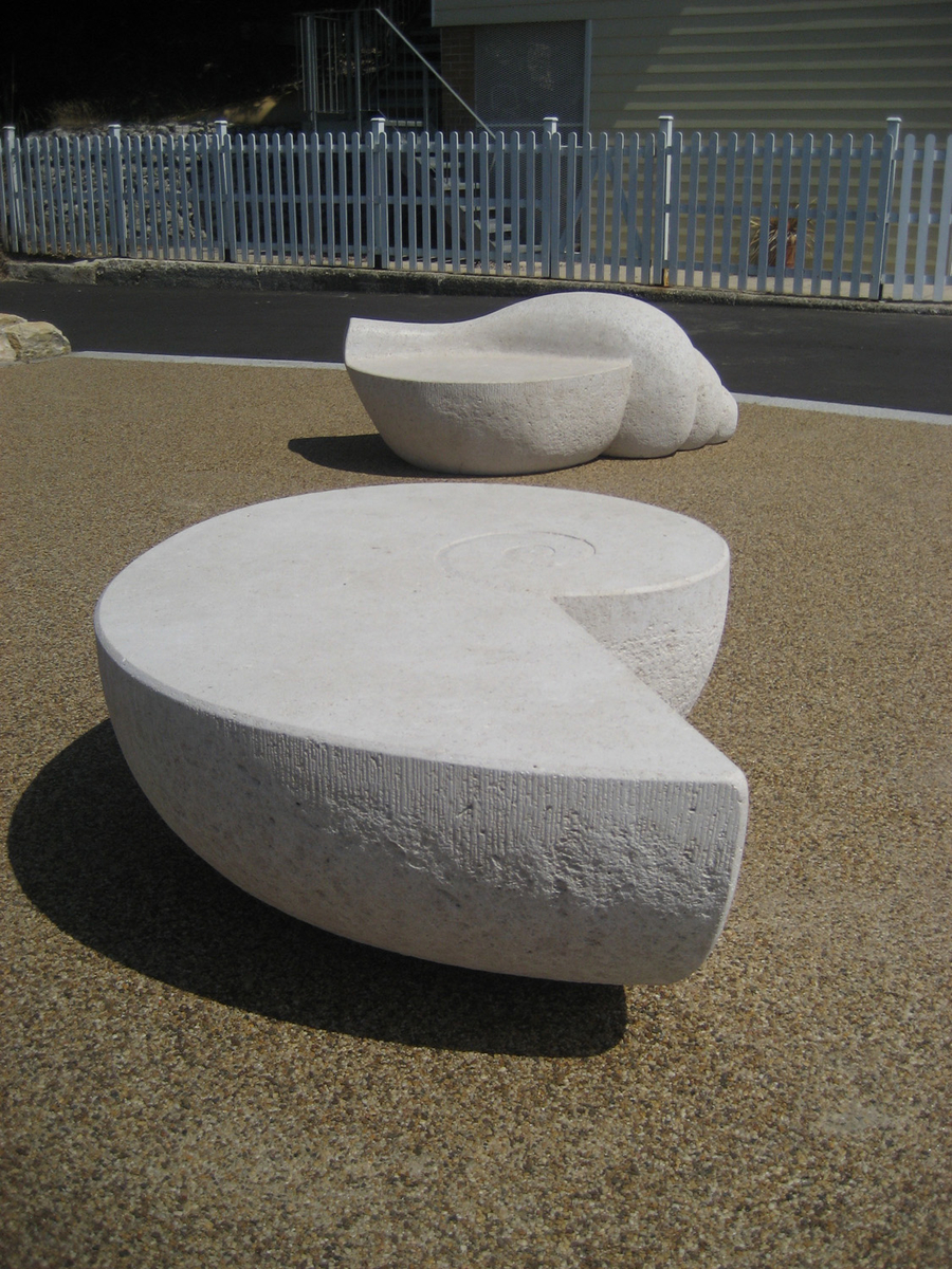 Shell Seat Sculptures