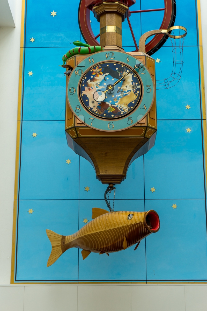 Wishing Fish Clock