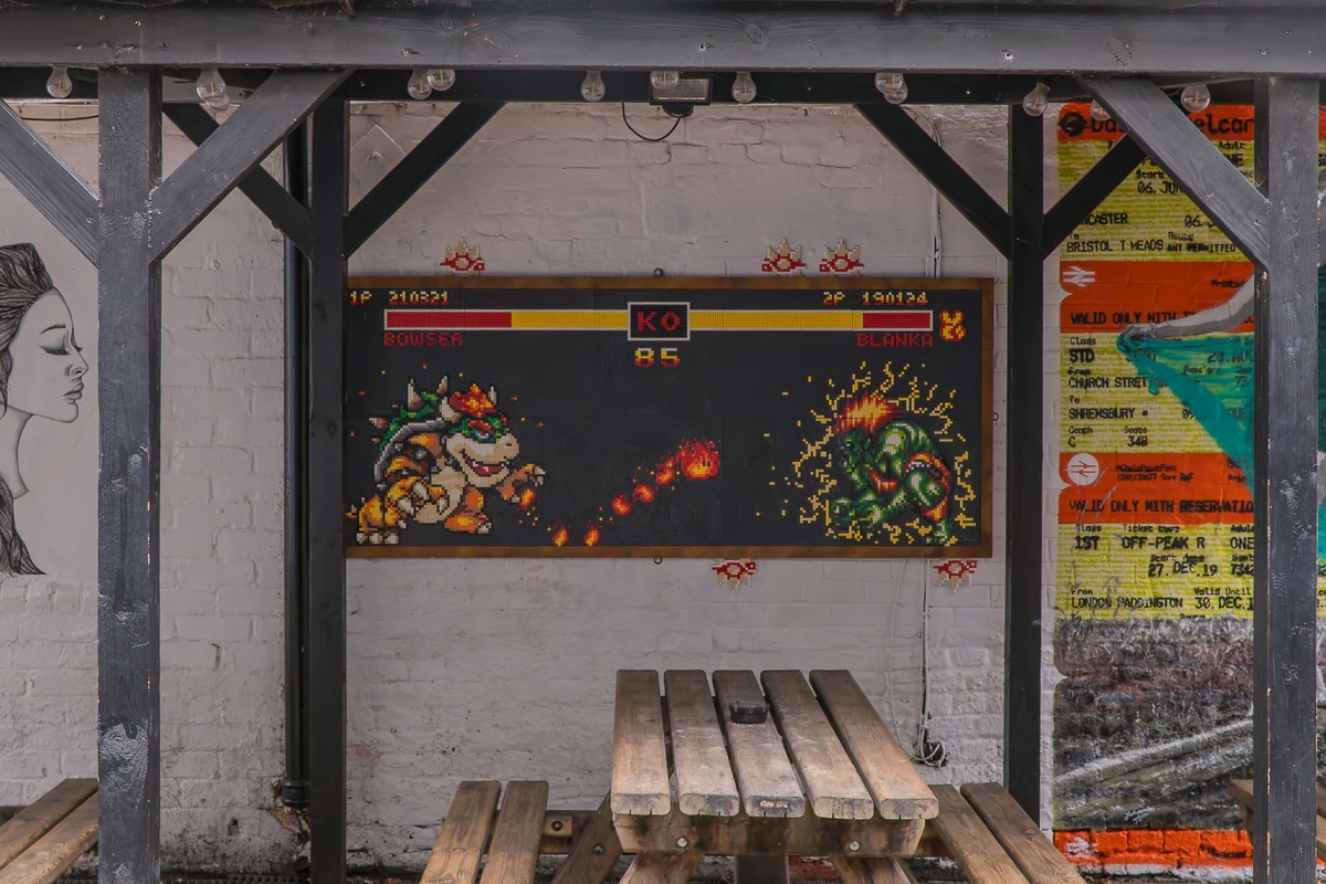 Bowser and Blanka Arcade