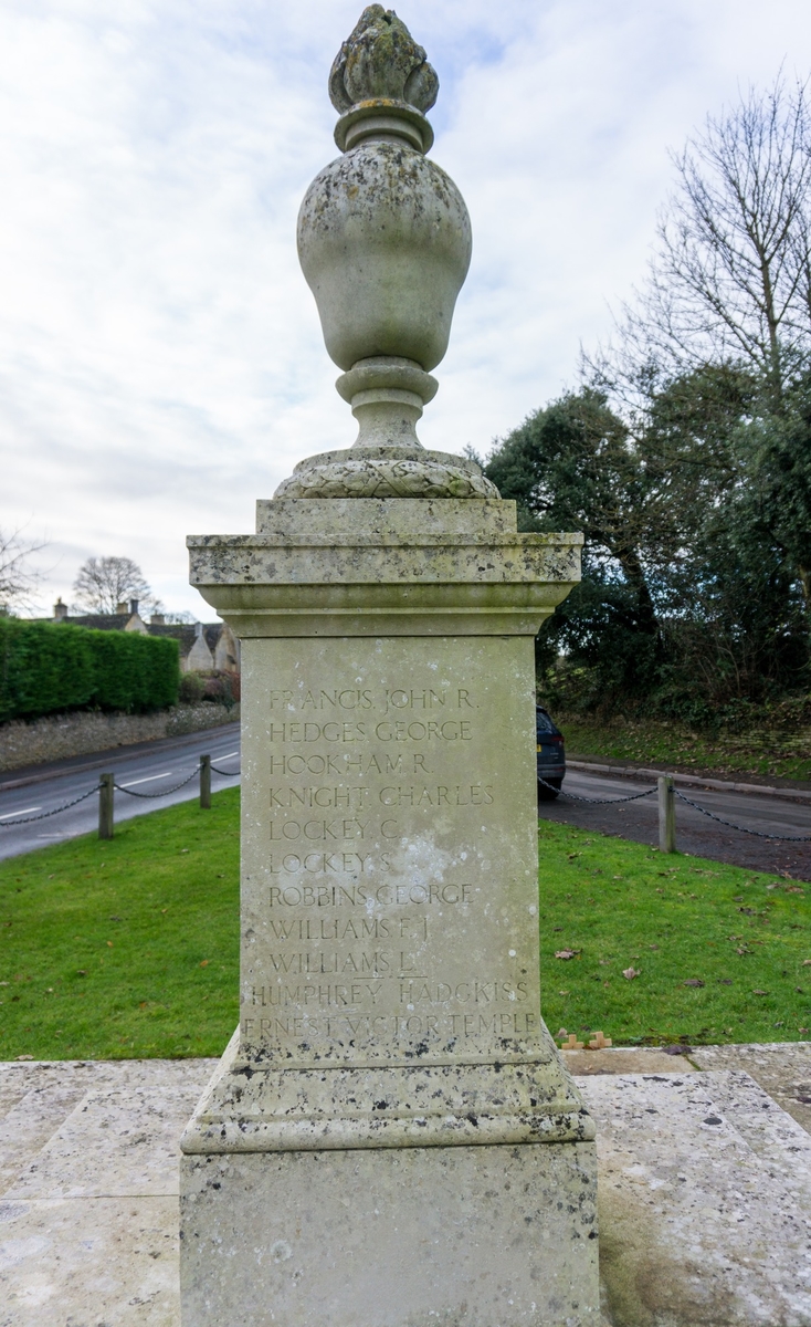 War Memorial Lower Swell