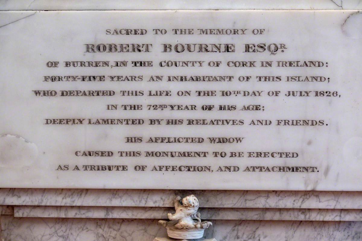 Monument to Robert Bourne