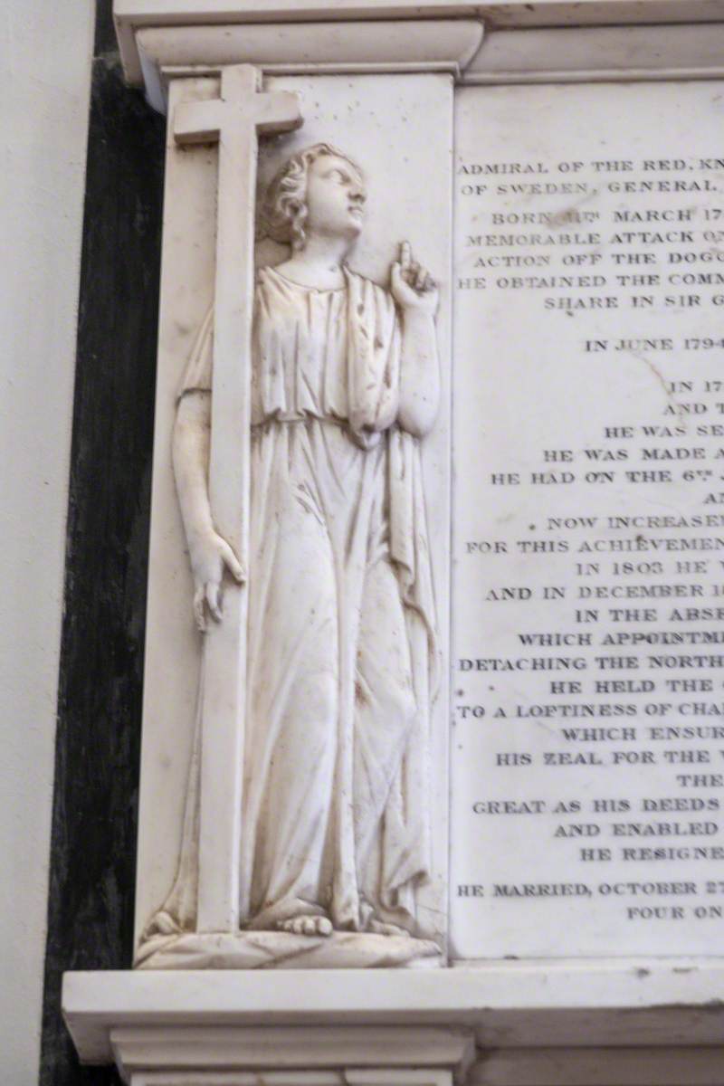 Monument to Rt Hon. James Saumarez, Lord de Saumarez