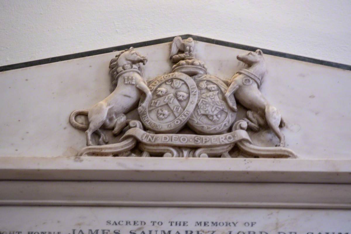 Monument to Rt Hon. James Saumarez, Lord de Saumarez