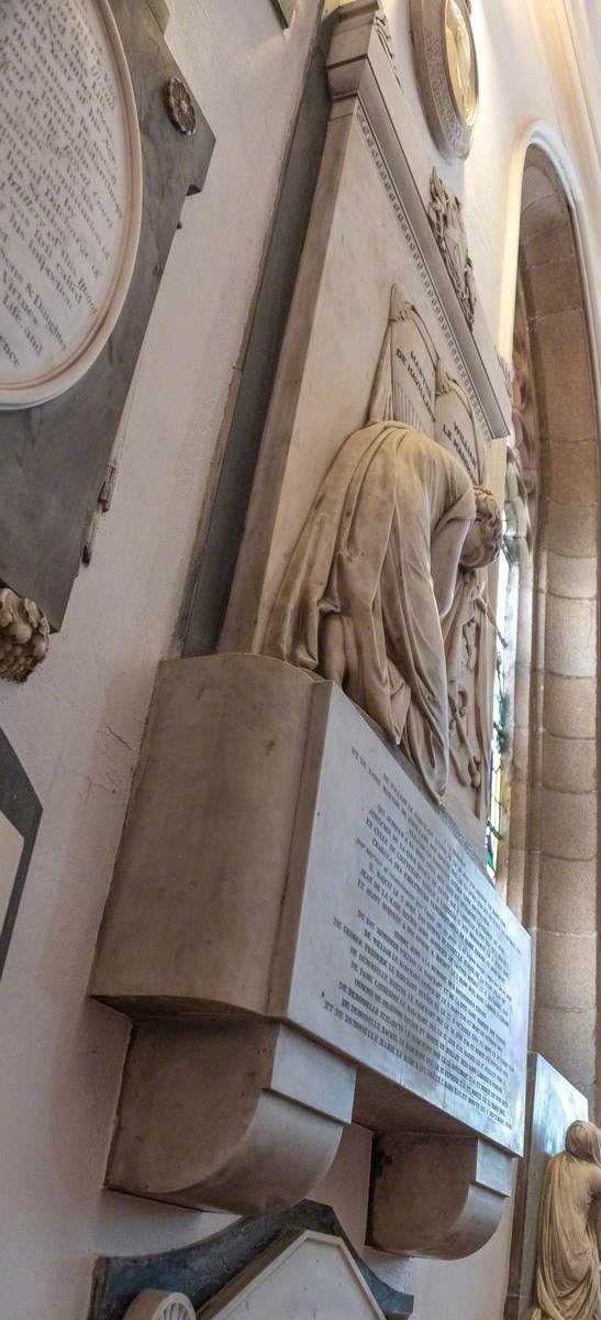 Monument to William le Marchant and Marthe de Havilland