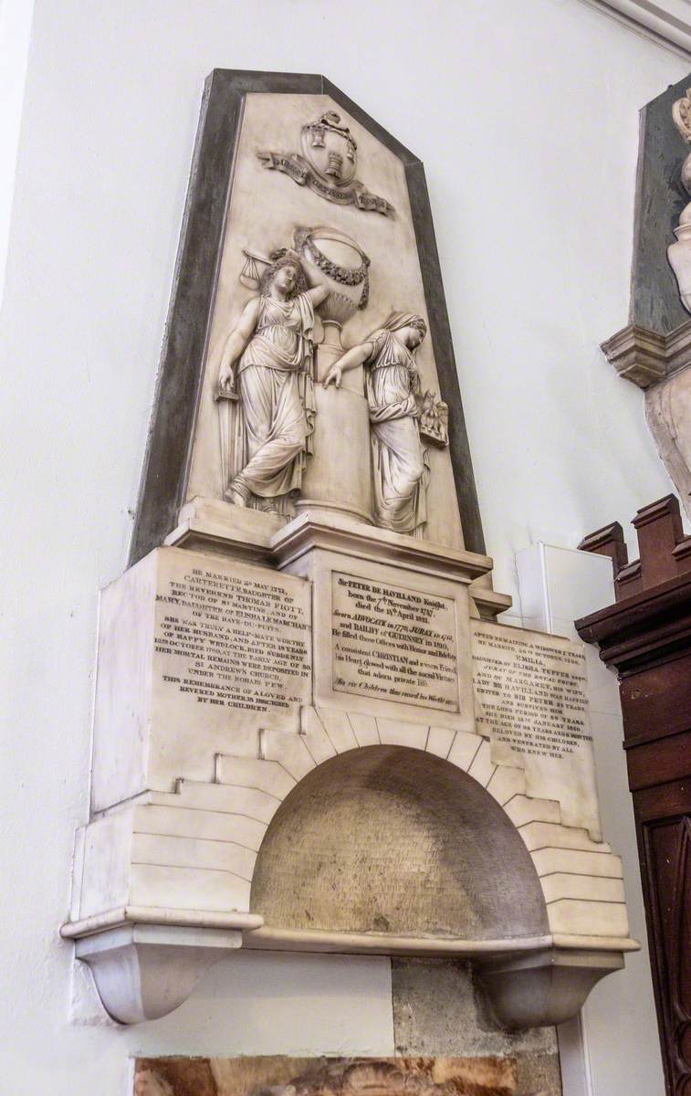 Monument to Sir Peter de Haviland