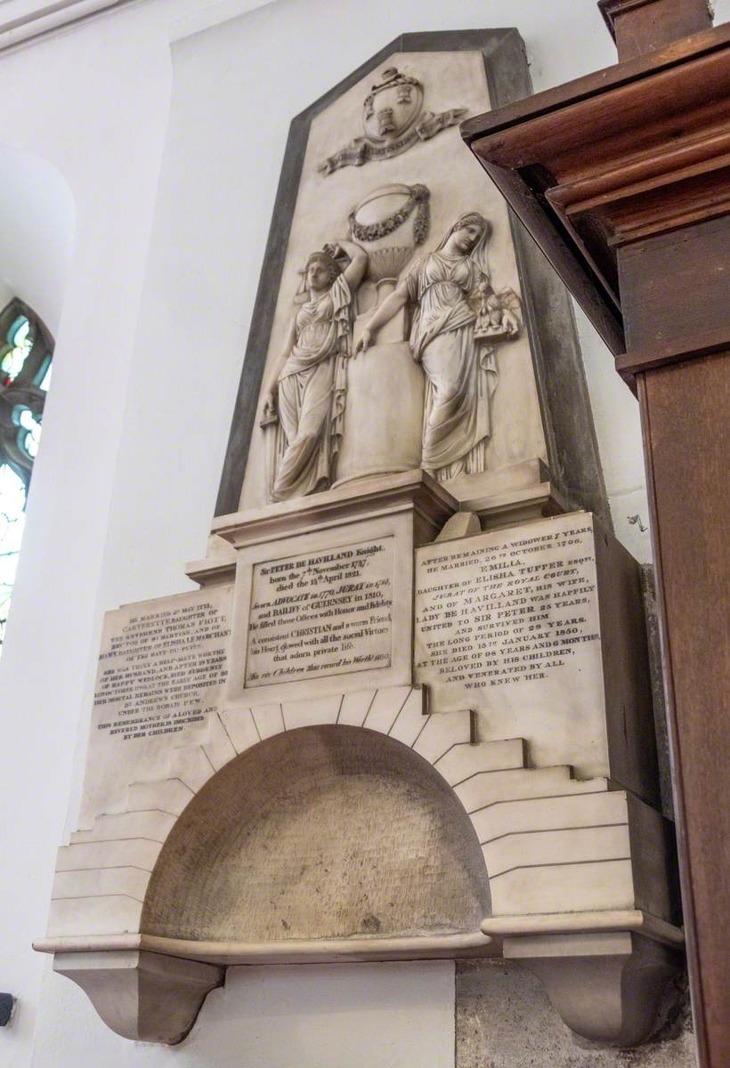 Monument to Sir Peter de Haviland