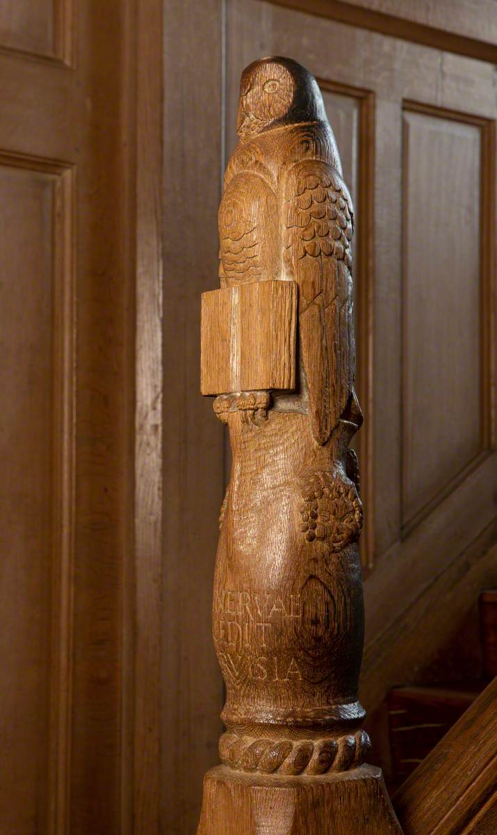 Owl Newel Post